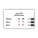uni-ball® Jetstream Ballpoint Pen, Stick, Fine 0.7 Mm, Blue Ink, Blue Barrel freeshipping - TVN Wholesale