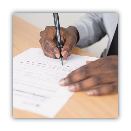 uni-ball® Jetstream Ballpoint Pen, Stick, Fine 0.7 Mm, Blue Ink, Blue Barrel freeshipping - TVN Wholesale