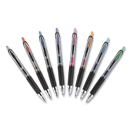 uni-ball® Signo 207 Gel Pen, Retractable, Medium 0.7 Mm, Blue Ink, Translucent Blue Barrel, 4-pack freeshipping - TVN Wholesale