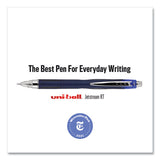 uni-ball® Jetstream Retractable Ballpoint Pen, Fine 0.7 Mm, Blue Ink, Blue Barrel freeshipping - TVN Wholesale