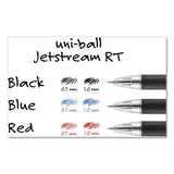 uni-ball® Jetstream Retractable Ballpoint Pen, Fine 0.7 Mm, Blue Ink, Blue Barrel freeshipping - TVN Wholesale