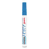 uni®-Paint Permanent Marker, Medium Bullet Tip, Blue freeshipping - TVN Wholesale