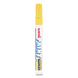 uni®-Paint Permanent Marker, Medium Bullet Tip, Yellow freeshipping - TVN Wholesale