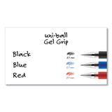uni-ball® Signo Grip Gel Pen, Stick, Medium 0.7 Mm, Blue Ink, Silver-blue Barrel, Dozen freeshipping - TVN Wholesale