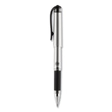 uni-ball® 207 Impact Gel Pen, Stick, Bold 1 Mm, Black Ink, Silver-black Barrel freeshipping - TVN Wholesale