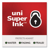 uni-ball® 207 Impact Gel Pen, Stick, Bold 1 Mm, Black Ink, Silver-black Barrel freeshipping - TVN Wholesale