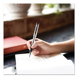 uni-ball® 207 Impact Gel Pen, Stick, Bold 1 Mm, Black Ink, Silver-black Barrel freeshipping - TVN Wholesale