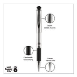 uni-ball® 207 Impact Gel Pen, Stick, Bold 1 Mm, Blue Ink, Black Barrel freeshipping - TVN Wholesale