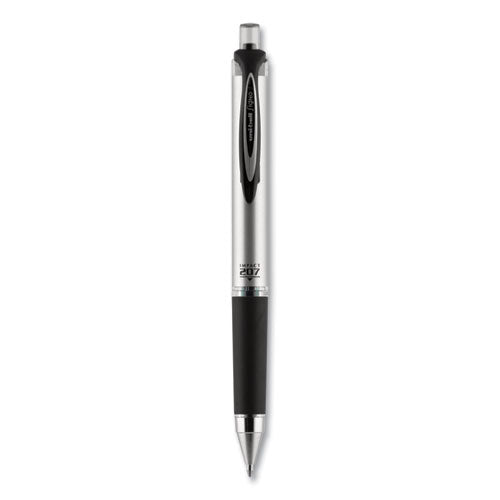 uni-ball® 207 Impact Gel Pen, Retractable, Bold 1 Mm, Black Ink, Black Barrel freeshipping - TVN Wholesale