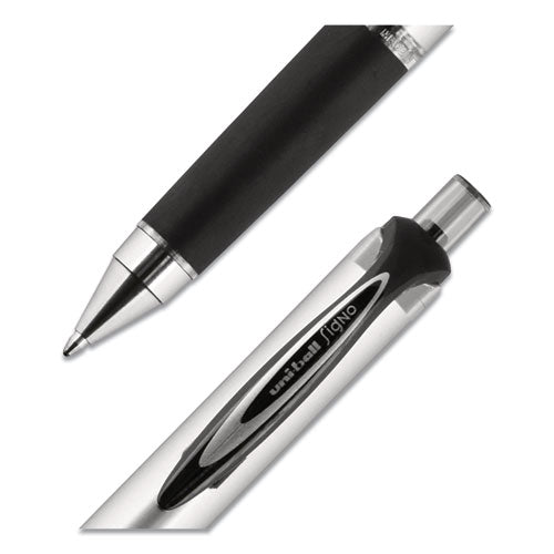 uni-ball® 207 Impact Gel Pen, Retractable, Bold 1 Mm, Black Ink, Black Barrel freeshipping - TVN Wholesale