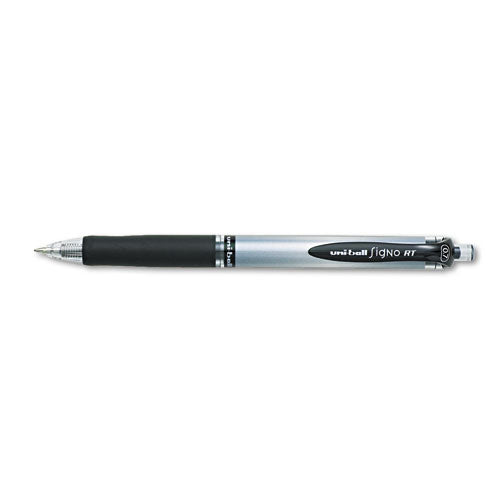 uni-ball® Signo Gel Pen, Retractable, Medium 0.7 Mm, Blue Ink, Blue-metallic Accents Barrel, Dozen freeshipping - TVN Wholesale