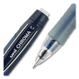 uni-ball® Chroma Mechanical Pencil, 0.7 Mm, Hb (#2), Black Lead, Cobalt Barrel, Dozen freeshipping - TVN Wholesale