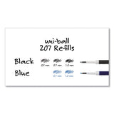 uni-ball® Refill For Signo Gel 207 Pens, Medium Conical Tip, Blue Ink, 2-pack freeshipping - TVN Wholesale