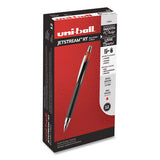 uni-ball® Jetstream Retractable Ballpoint Pen, Bold 1 Mm, Red Ink, Black Barrel freeshipping - TVN Wholesale