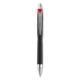 Jetstream Retractable Ballpoint Pen, Bold 1 Mm, Red Ink, Black Barrel