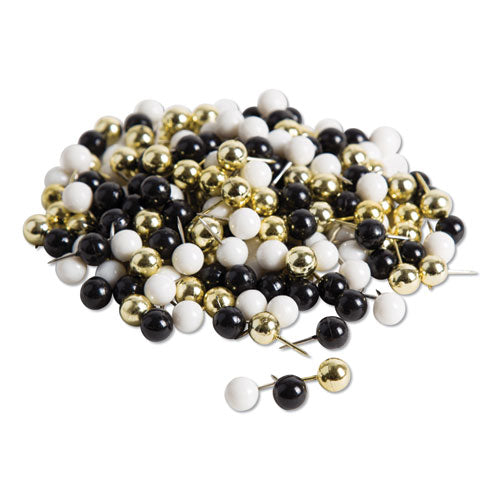 U Brands Fashion Sphere Push Pins, Plastic, Assorted, 7-16", 200-pack freeshipping - TVN Wholesale