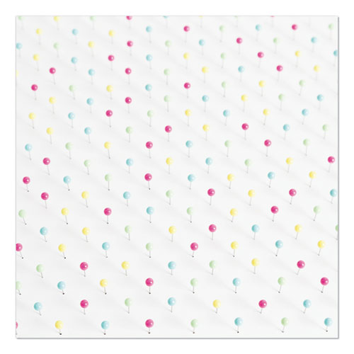 U Brands Map Push Pins, Plastic, Assorted, 1-2", 300-pack freeshipping - TVN Wholesale