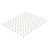 U Brands Fashion Sphere Push Pins, Plastic, Clear-rose Gold, 7-16", 100-pack freeshipping - TVN Wholesale