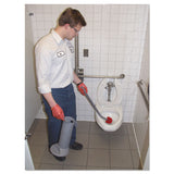 Unger® Ergo Toilet Bowl Brush Complete: Wand, Brush Holder And Two Heads, Gray freeshipping - TVN Wholesale