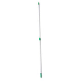 Unger® Opti-loc Extension Pole, 8 Ft, Two Sections, Green-silver freeshipping - TVN Wholesale
