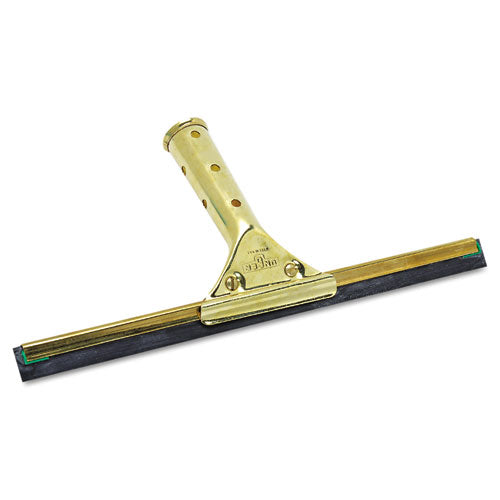 Unger® Golden Clip Brass Squeegees, 12" Wide Blade, 4.5" Handle freeshipping - TVN Wholesale