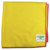 Unger® Smartcolor Microwipes 4000, Heavy-duty, 16 X 15, Yellow-red, 10-case freeshipping - TVN Wholesale