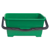 Unger® Pro Bucket, 6gal, Plastic, Green freeshipping - TVN Wholesale