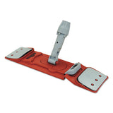 Unger® Ez Flat Mop Holders, Nylon Head, 16", Red freeshipping - TVN Wholesale