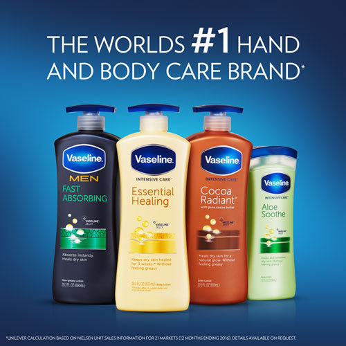 Vaseline® Intensive Care Essential Healing Body Lotion, 3.4 Oz Squeeze Tube freeshipping - TVN Wholesale