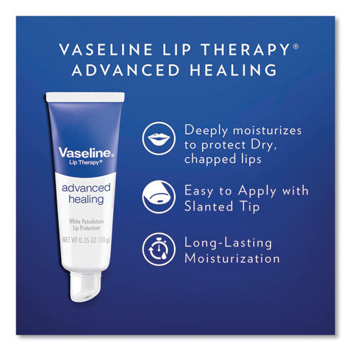 Vaseline® Lip Therapy Advanced Lip Balm, Original, 0.35 Oz freeshipping - TVN Wholesale