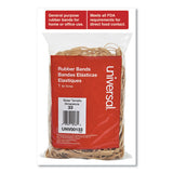 Universal® Rubber Bands, Size 33, 0.04" Gauge, Beige, 1 Lb Box, 640-pack freeshipping - TVN Wholesale