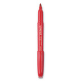 Universal™ Pen-style Permanent Marker, Fine Bullet Tip, Red, Dozen freeshipping - TVN Wholesale