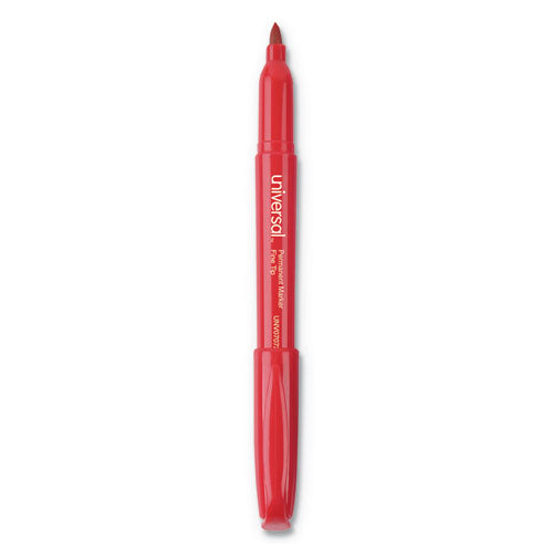 Universal™ Pen-style Permanent Marker Value Pack, Fine Bullet Tip, Black, 60-pack freeshipping - TVN Wholesale