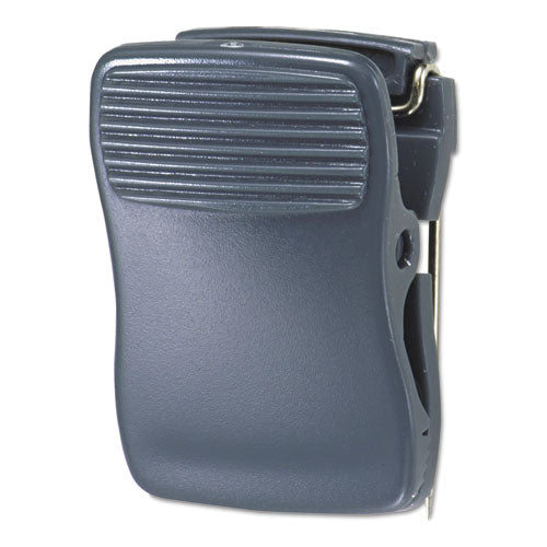 Universal® Deluxe Recycled Cubicle Clips, 40 Sheets, Charcoal, 24-pack freeshipping - TVN Wholesale