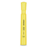 Universal™ Desk Highlighters, Fluorescent Yellow Ink, Chisel Tip, Yellow Barrel, Dozen freeshipping - TVN Wholesale