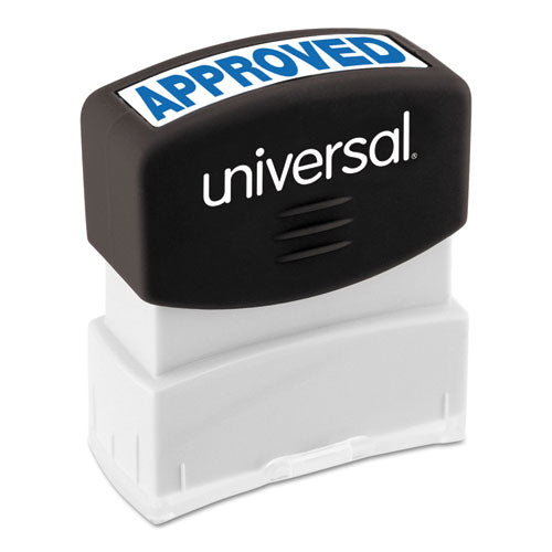 Universal® Message Stamp, Rush, Pre-inked One-color, Red freeshipping - TVN Wholesale
