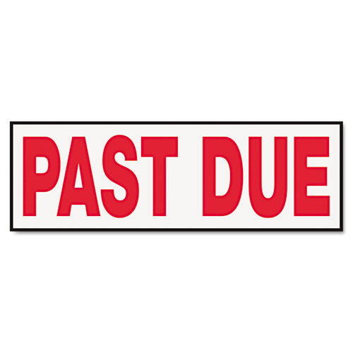 Universal® Message Stamp, Rush, Pre-inked One-color, Red freeshipping - TVN Wholesale