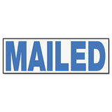 Universal® Message Stamp, Urgent, Pre-inked One-color, Red freeshipping - TVN Wholesale