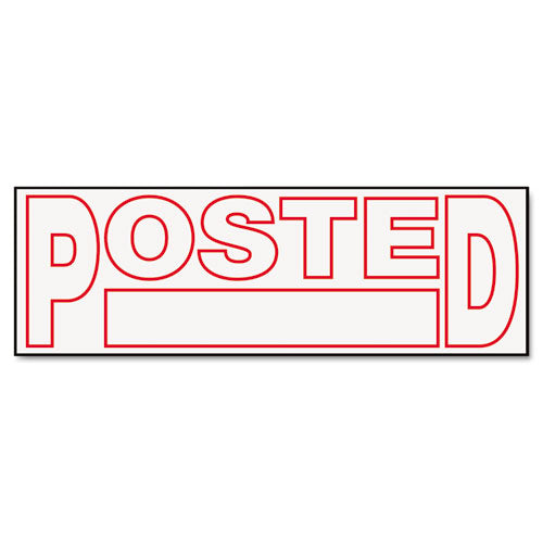 Universal® Message Stamp, Urgent, Pre-inked One-color, Red freeshipping - TVN Wholesale