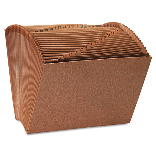 Universal® Expanding Files, 31 Sections, 1-31-cut Tab, Letter Size, Redrope freeshipping - TVN Wholesale