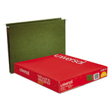 Universal® Box Bottom Hanging File Folders, Letter Size, 1-5-cut Tab, Standard Green, 25-box freeshipping - TVN Wholesale
