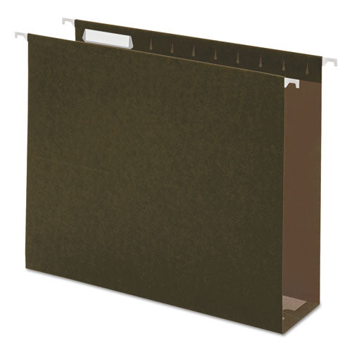 Universal® Box Bottom Hanging File Folders, Letter Size, 1-5-cut Tab, Standard Green, 25-box freeshipping - TVN Wholesale