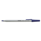 Universal™ Ballpoint Pen Value Pack, Stick, Medium 1 Mm, Blue Ink, Gray Barrel, 60-pack freeshipping - TVN Wholesale