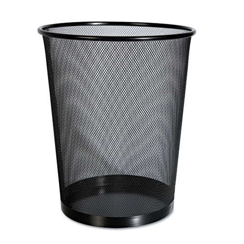 Universal® Mesh Wastebasket, 18 Qt, Black freeshipping - TVN Wholesale