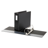 Universal® Deluxe Non-view D-ring Binder With Label Holder, 3 Rings, 4" Capacity, 11 X 8.5, Black freeshipping - TVN Wholesale