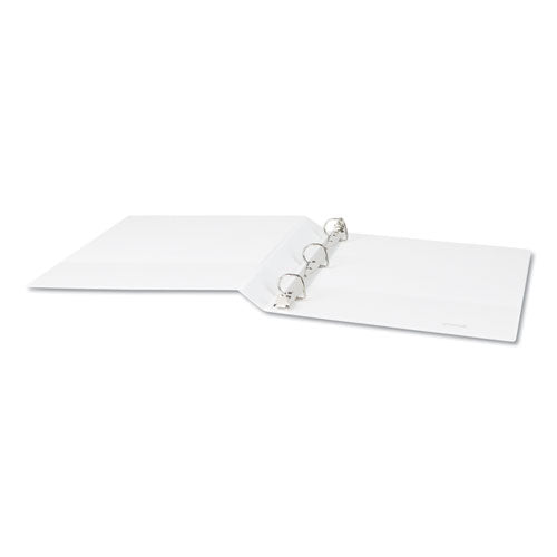 Universal® Slant-ring View Binder, 3 Rings, 1" Capacity, 11 X 8.5, White freeshipping - TVN Wholesale