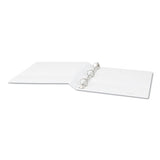 Universal® Slant-ring View Binder, 3 Rings, 1" Capacity, 11 X 8.5, White freeshipping - TVN Wholesale
