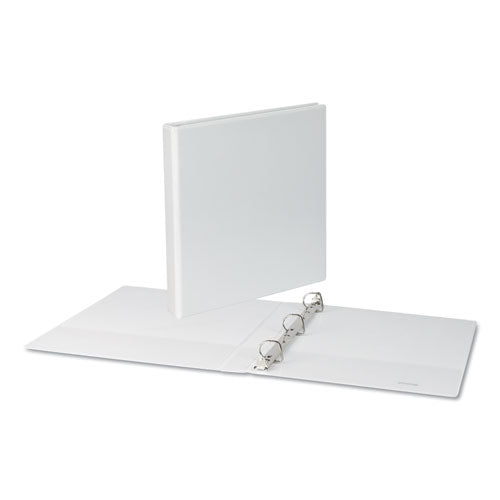 Universal® Slant-ring View Binder, 3 Rings, 1" Capacity, 11 X 8.5, White freeshipping - TVN Wholesale