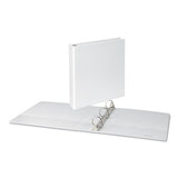 Universal® Slant-ring View Binder, 3 Rings, 1.5" Capacity, 11 X 8.5, White freeshipping - TVN Wholesale