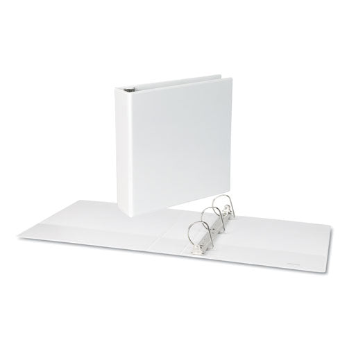 Universal® Slant-ring View Binder, 3 Rings, 2" Capacity, 11 X 8.5, White freeshipping - TVN Wholesale